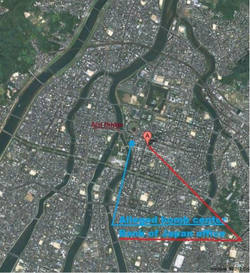 Karte vom Stadtzentrum Hiroshima.png